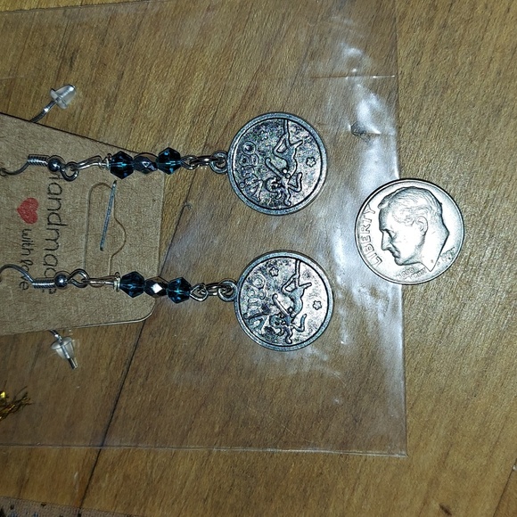 Virgo Zodiac Drop Earrings.. - Picture 5 of 6